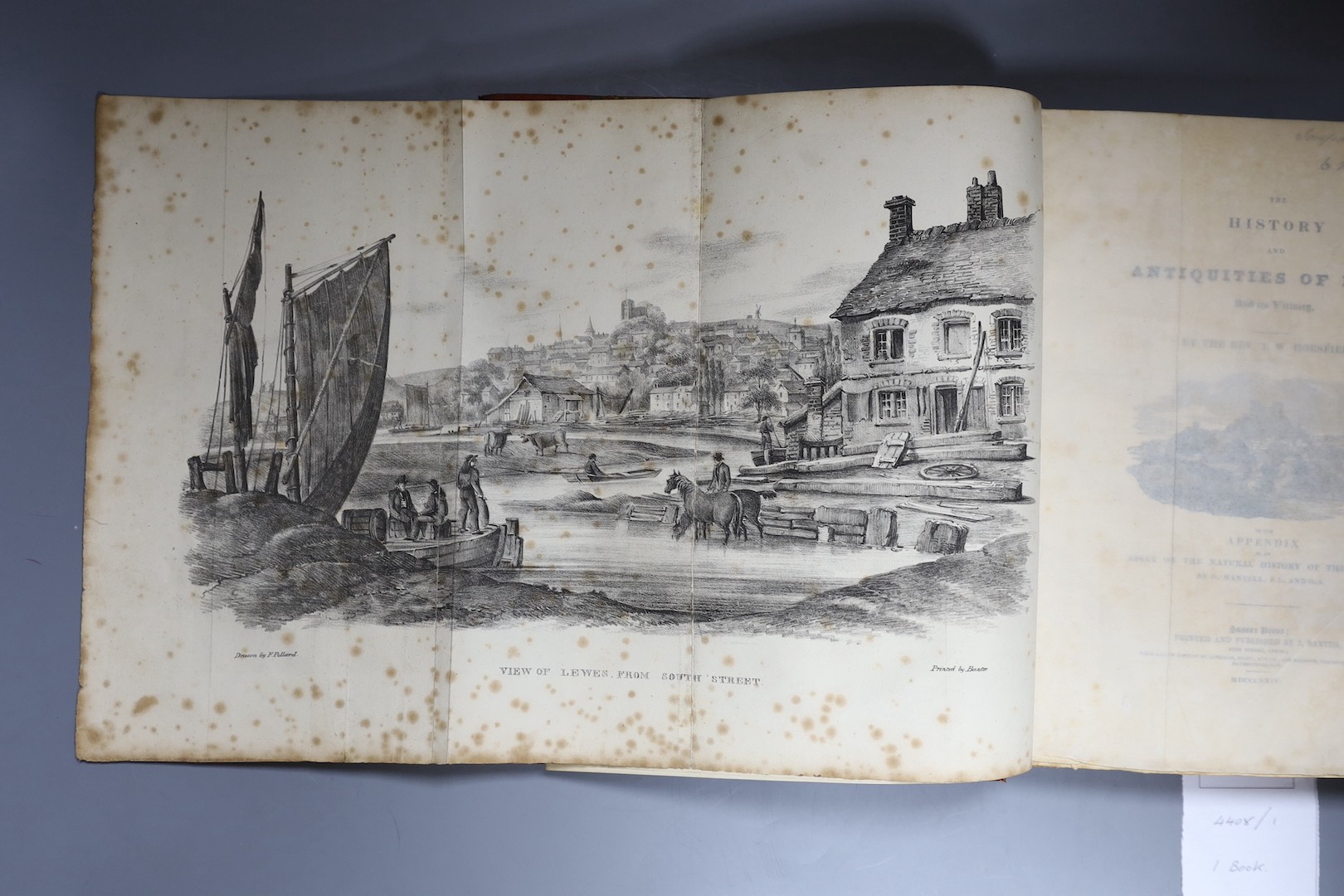 Thomas Walker Horsfield - The History and Antiquities of Lewes, 1824